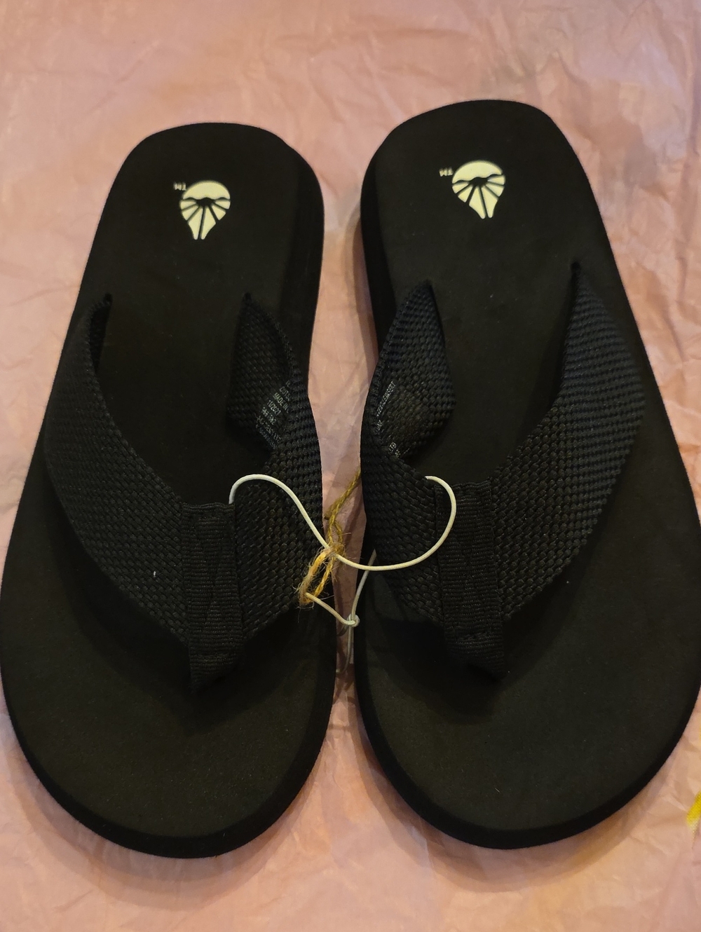 Black Women's Flip Flop Sandals - Academy